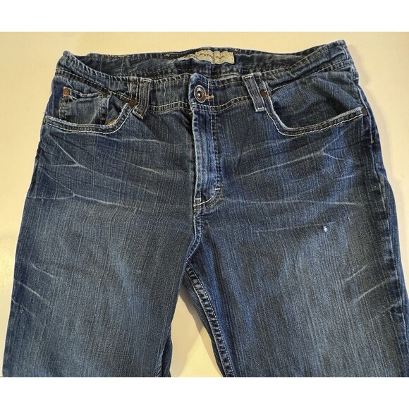 BKE Womens 32x35.5” Wendi Boot Cut Jeans Dark Wash Stretch Denim - Picture 3 of 12